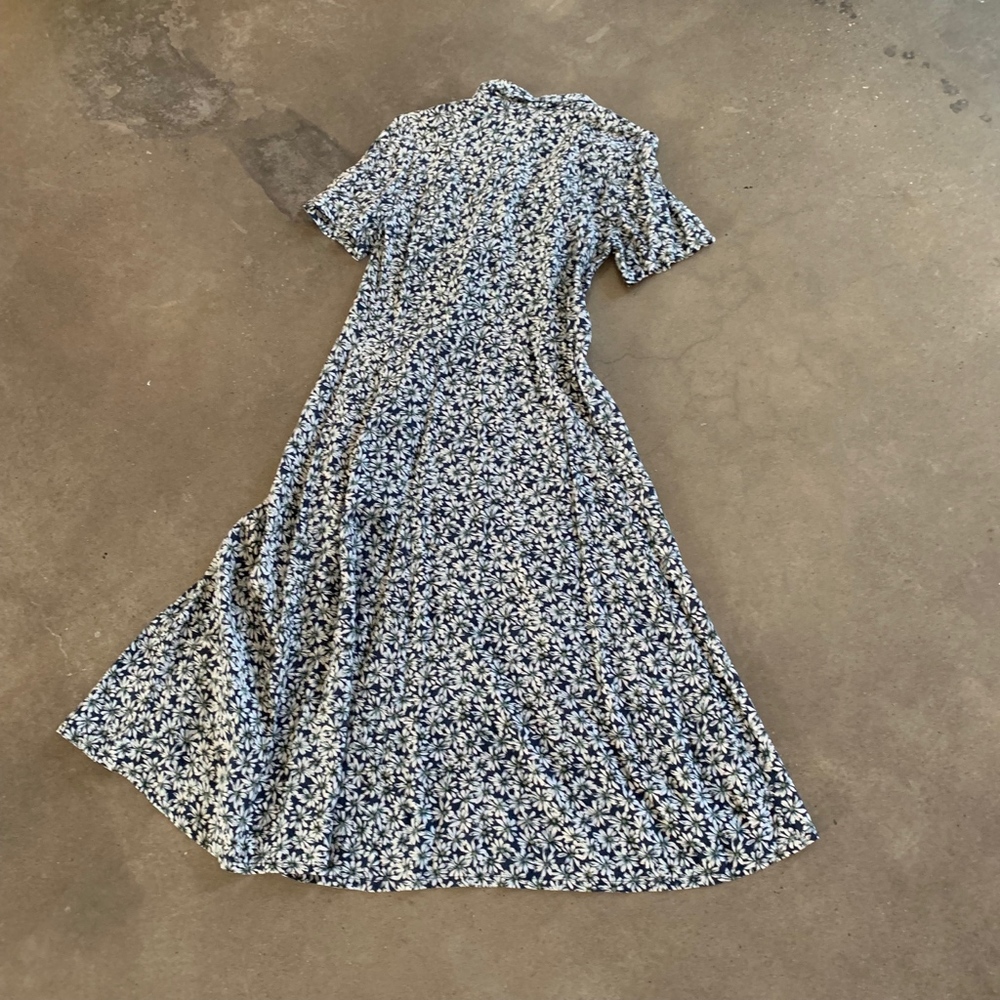 ❌SOLD❌Vintage 1990's Short Sleeve Shirtdress - Picture 4 of 6